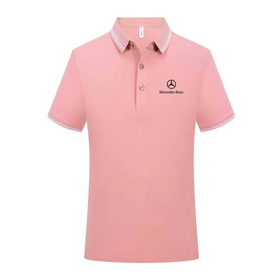 Polo Mercedes Benz Homme Respirant Tennis Golf 2023 été Casual Sport